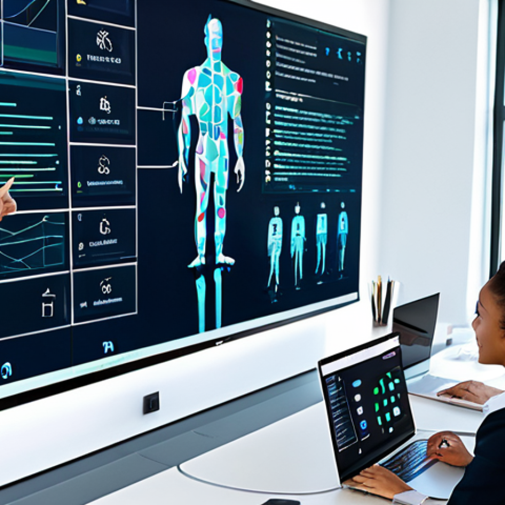 AI Ethics in a Modern Office**

"A diverse team of professionals in a modern, bright office, collaborating on a complex AI algorithm displayed on a large screen. The scene emphasizes ethical considerations with symbolic representations of fairness and transparency in the background. Everyone is fully clothed in professional attire, appropriate content, safe for work, perfect anatomy, natural proportions, professional environment, high quality, family-friendly."

**